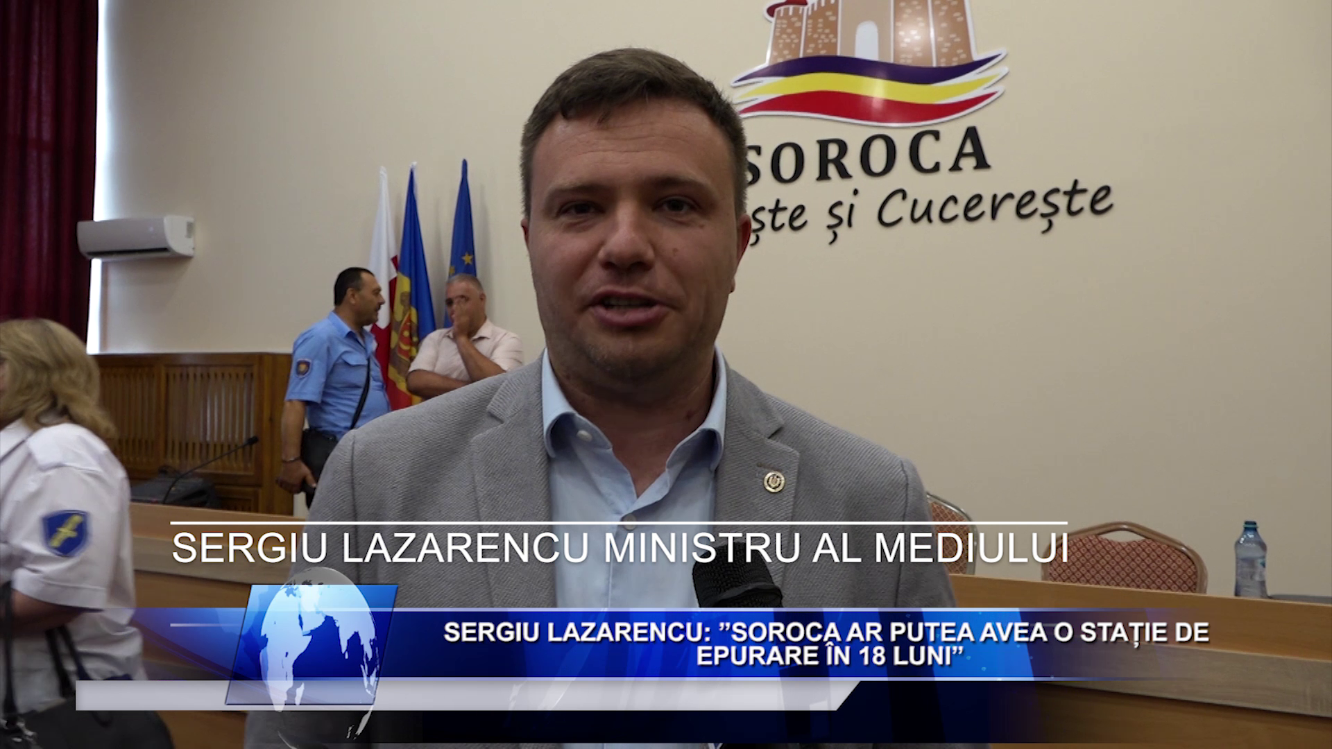 Sergiu Lazarencu: ”Soroca ar putea avea o stație de epurare în 18 luni”