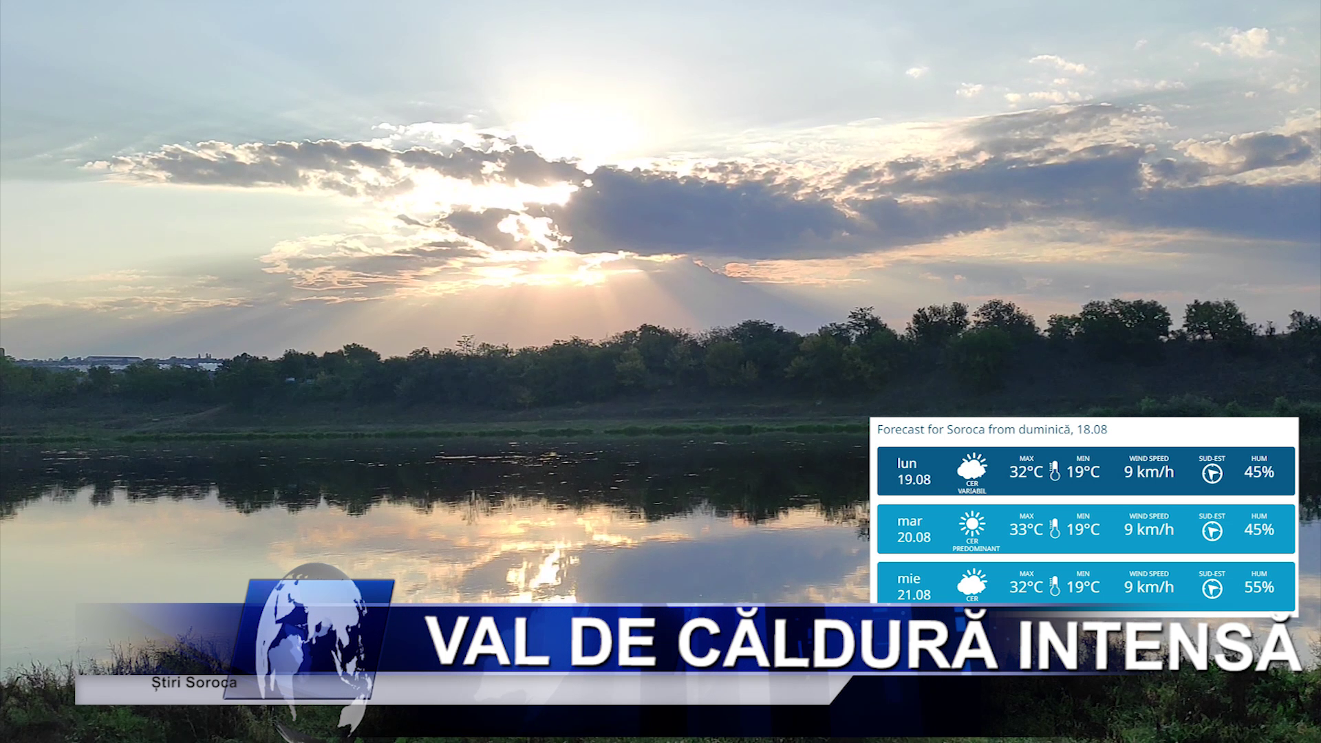 Val de căldură intensă: Maxime de +35°C în capitală și +37°C în Sud