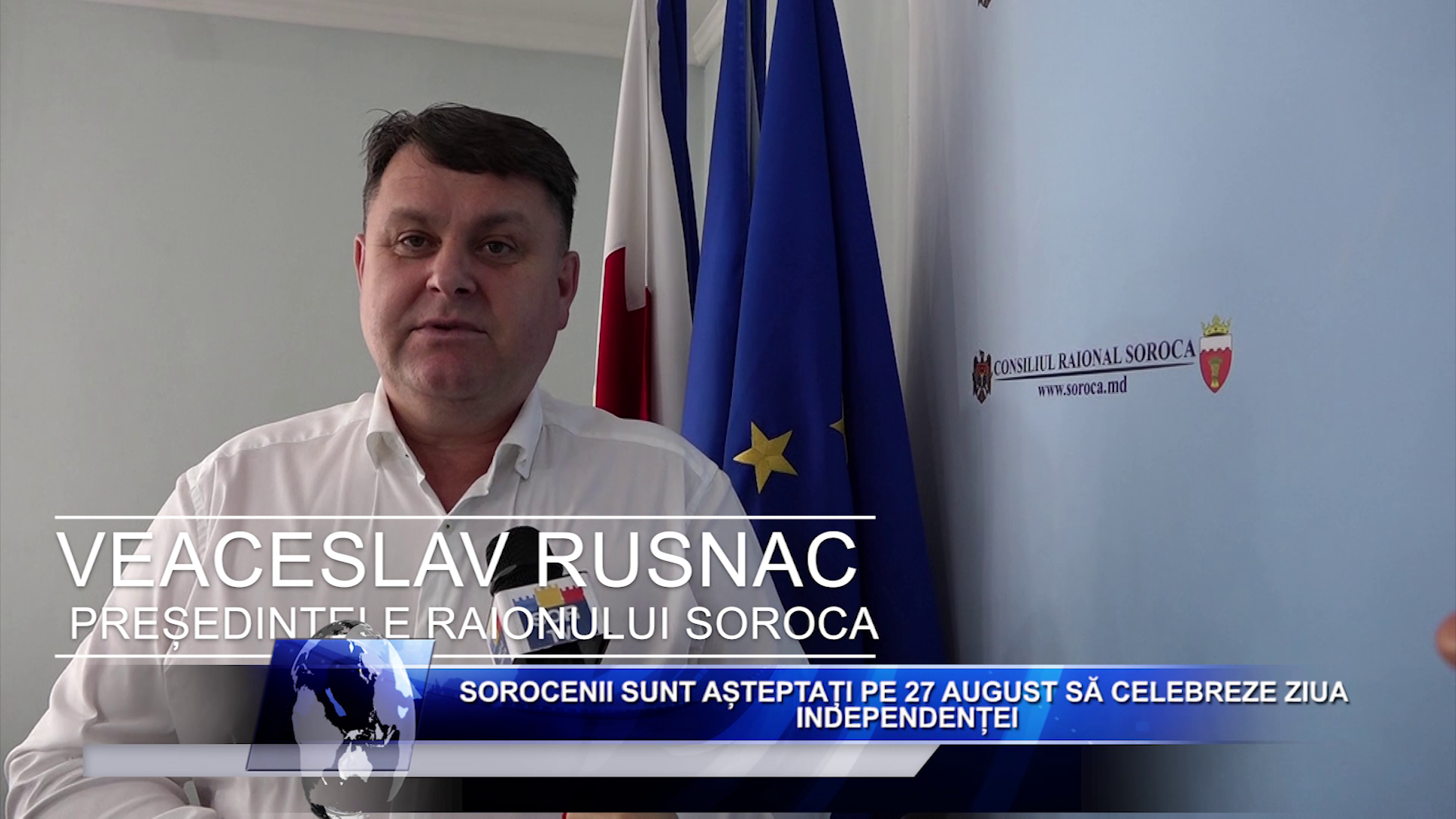 Sorocenii sunt așteptați pe 27 august să celebreze Ziua Independenței