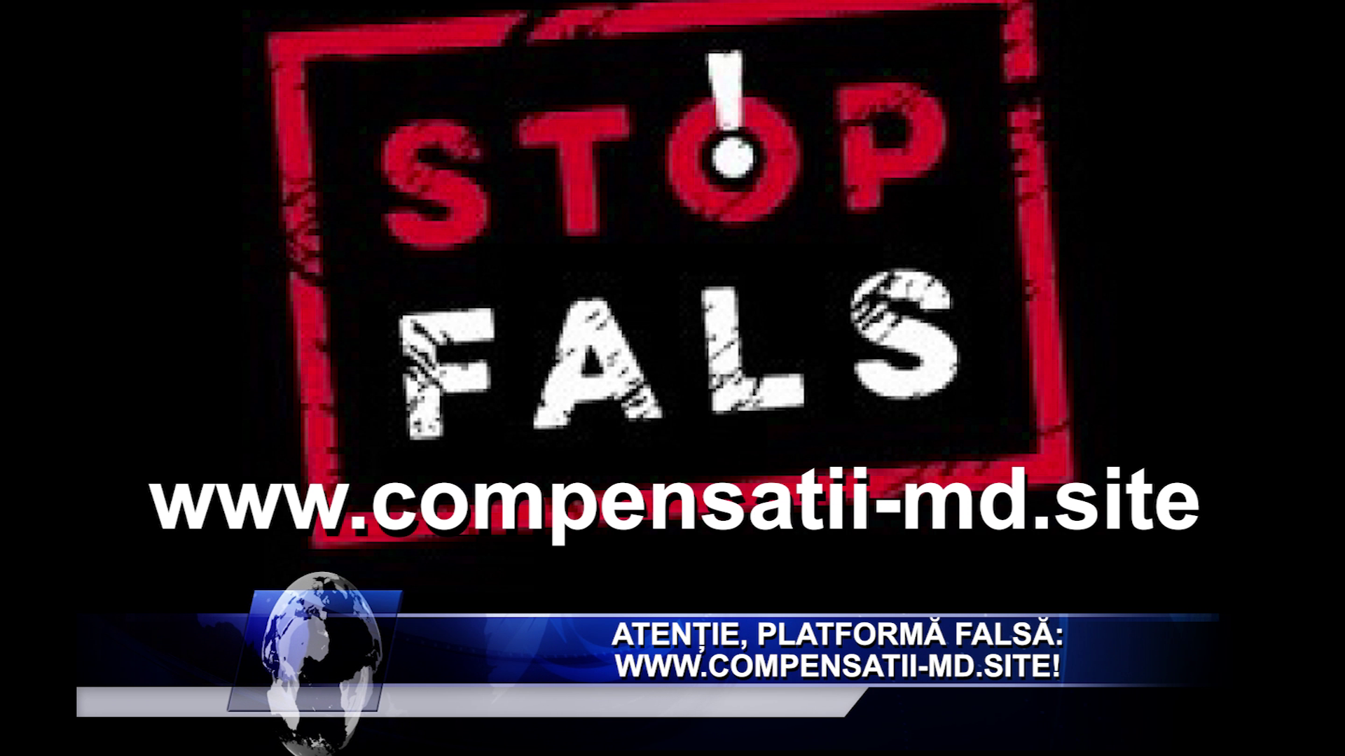 Un nou fals a apărut în spațiul publi