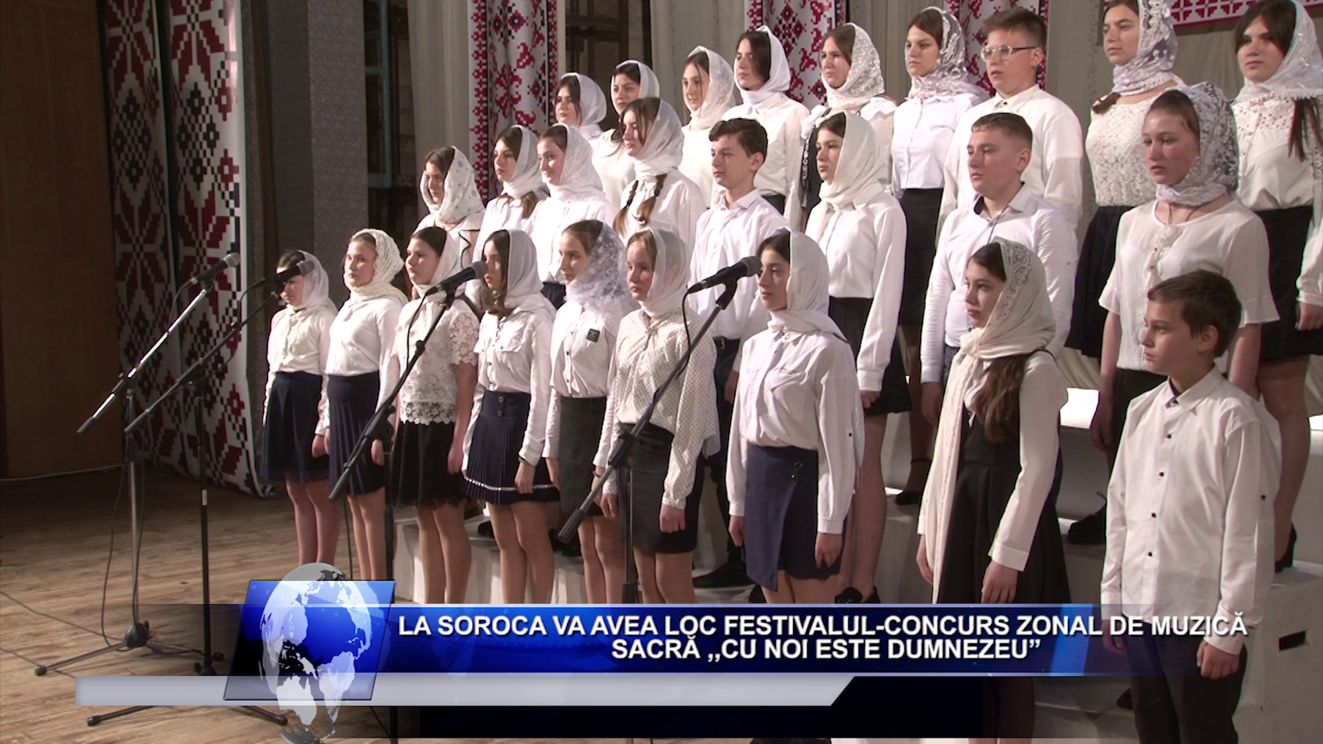 La Soroca va avea loc Festivalul-concurs zonal de muzică sacră ,,Cu Noi este Dumnezeu”