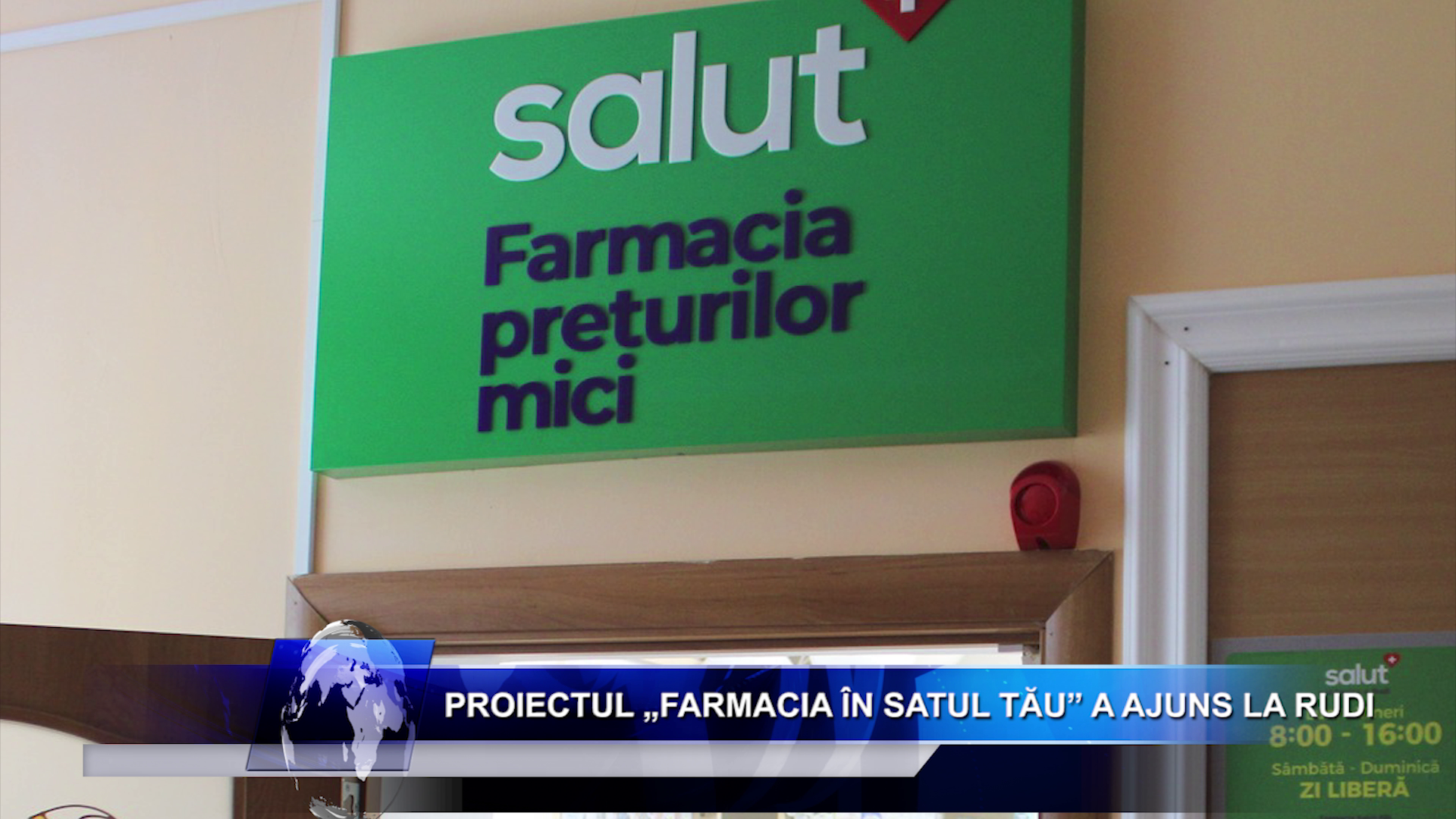 Proiectul „Farmacia în satul tău” a ajuns la Rudi