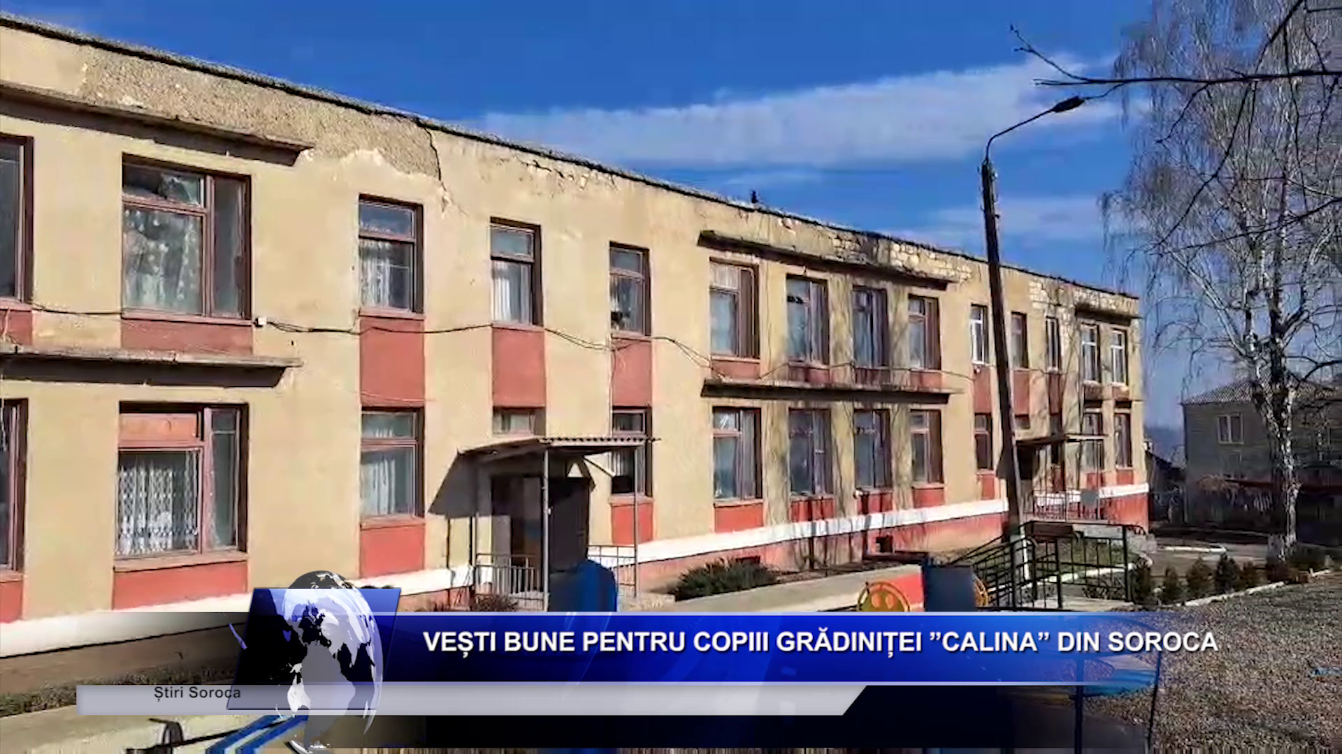 Vești bune pentru copiii grădiniței ”Calina” din Soroca