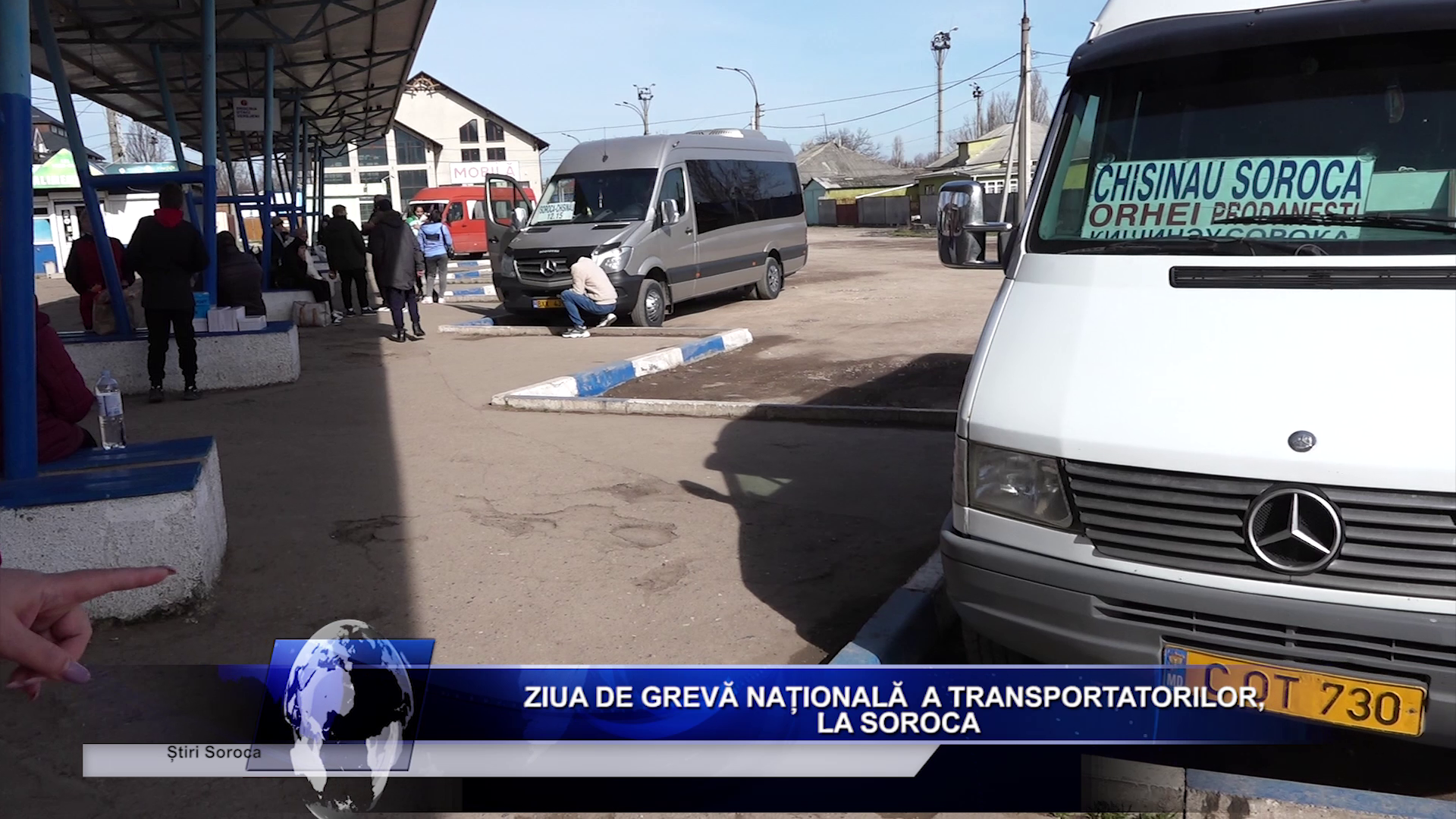 Ziua de grevă națională  a transportatorilor, la Soroca