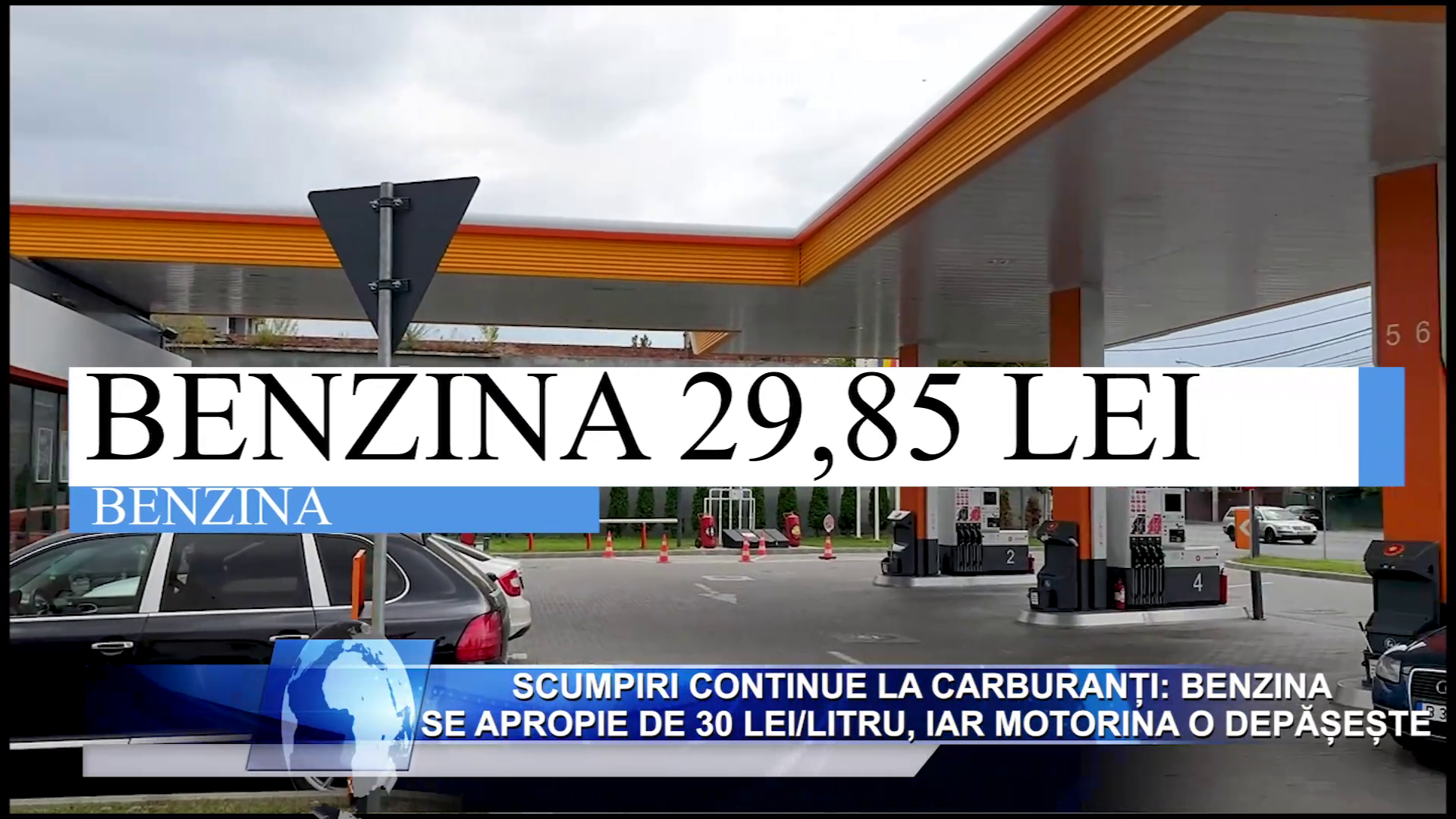 Scumpiri continue la carburanți: Benzina se apropie de 30 lei/litru, iar motorina o depășește