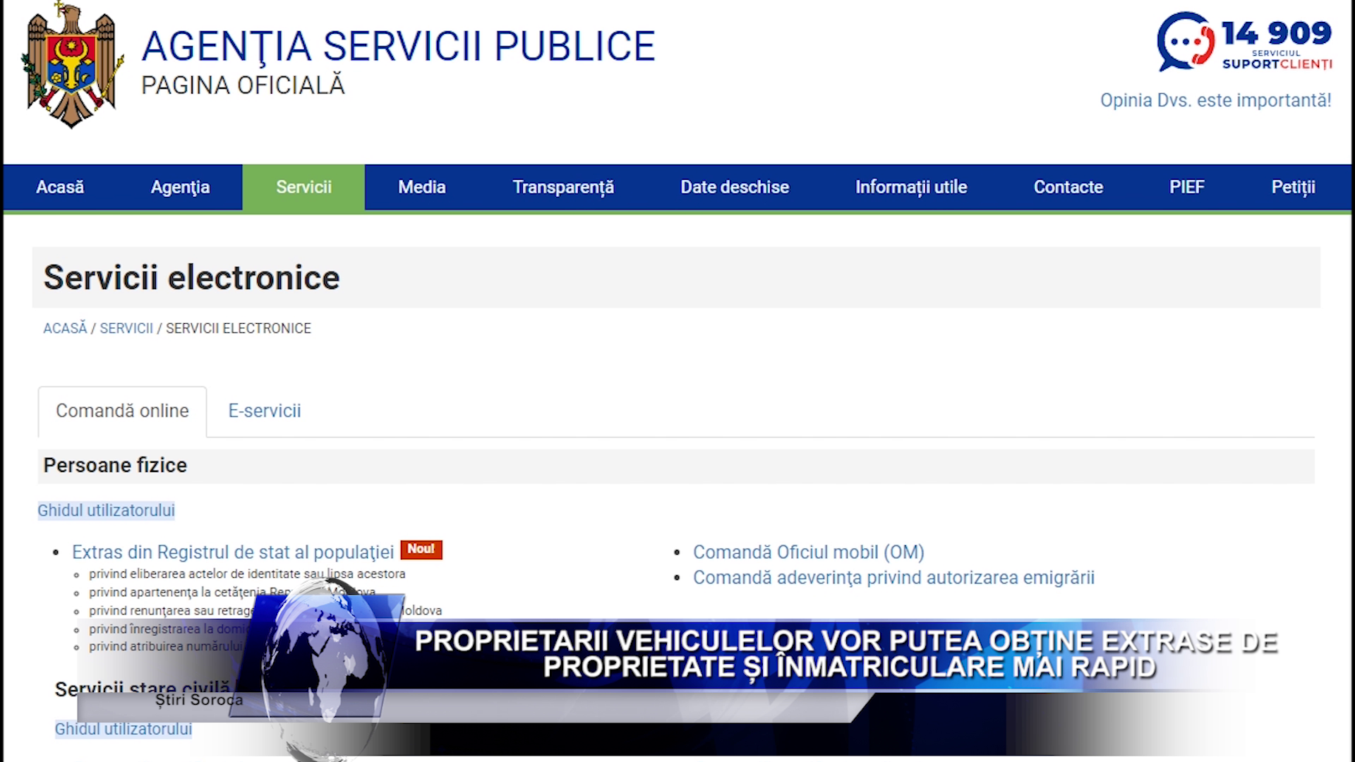 Proprietarii vehiculelor vor putea obține extrase de proprietate și înmatriculare mai rapid