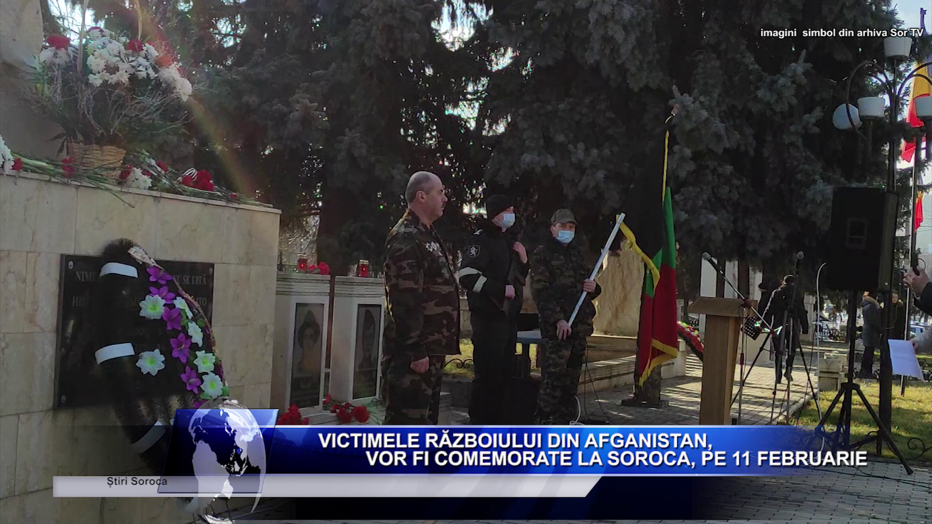 Victimele războiului din Afganistan, vor fi comemorate la Soroca, pe 11 februarie