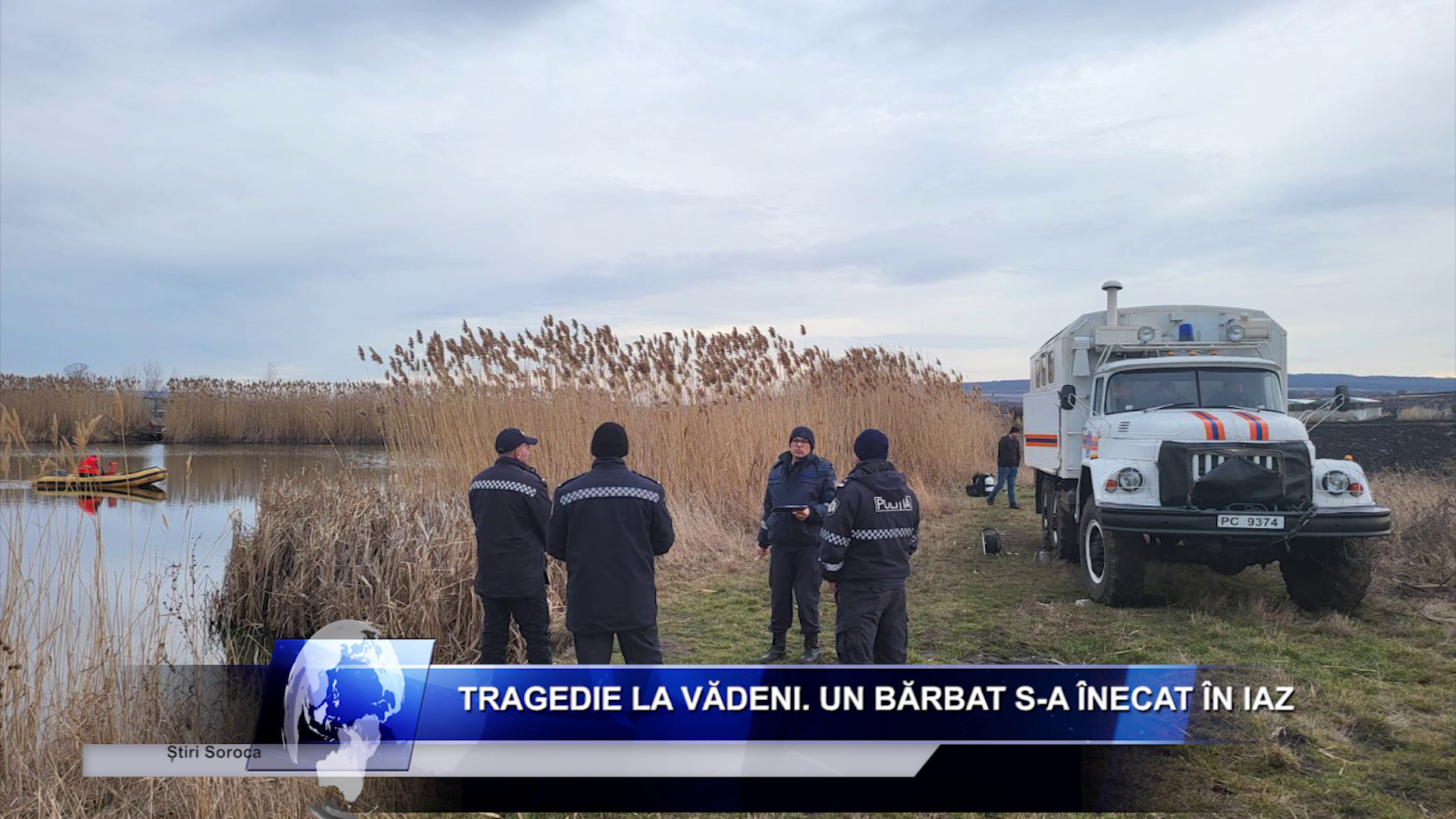 Tragedie la Vădeni. Un bărbat s-a înecat în iaz