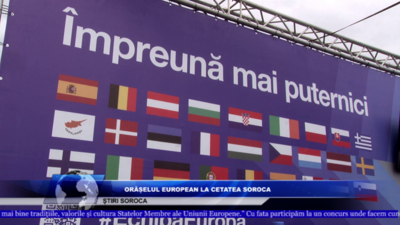 Caravana Europeană a făcut popas la Cetatea Sorocii