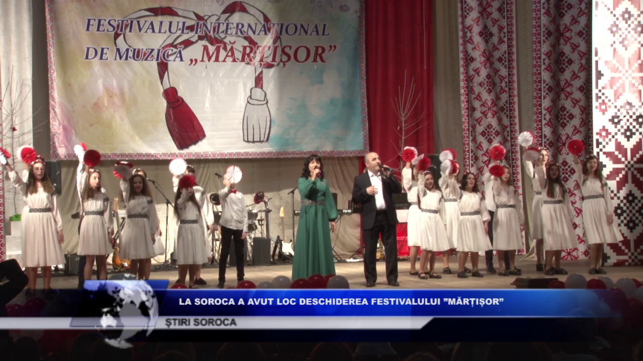 La Soroca a avut loc deschiderea festivalului ”MĂRȚIȘOR 2023”