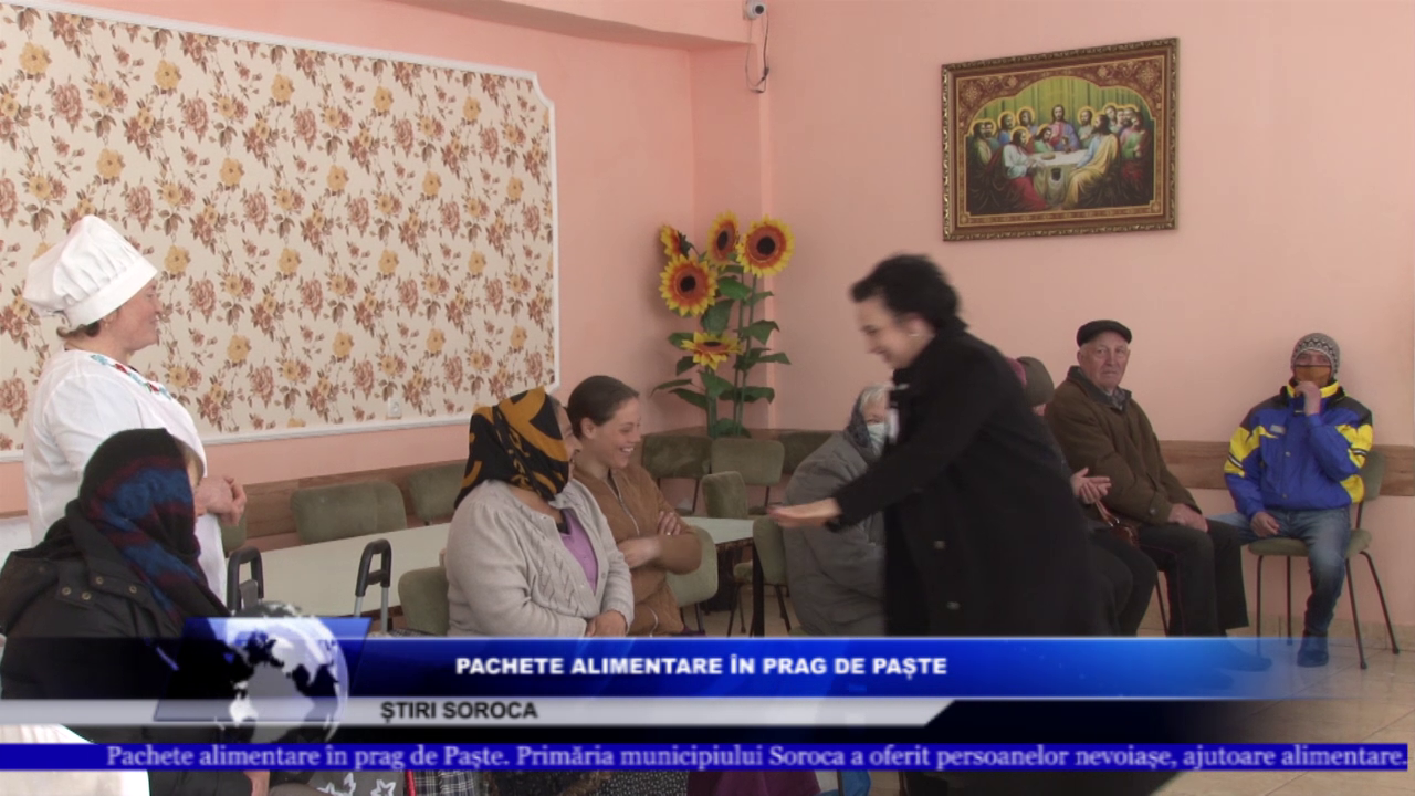 Pachete alimentare în prag de Paște