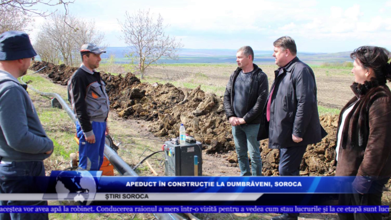 Satele Vădeni și Dumbrăveni  în curând vor avea apă la robinet