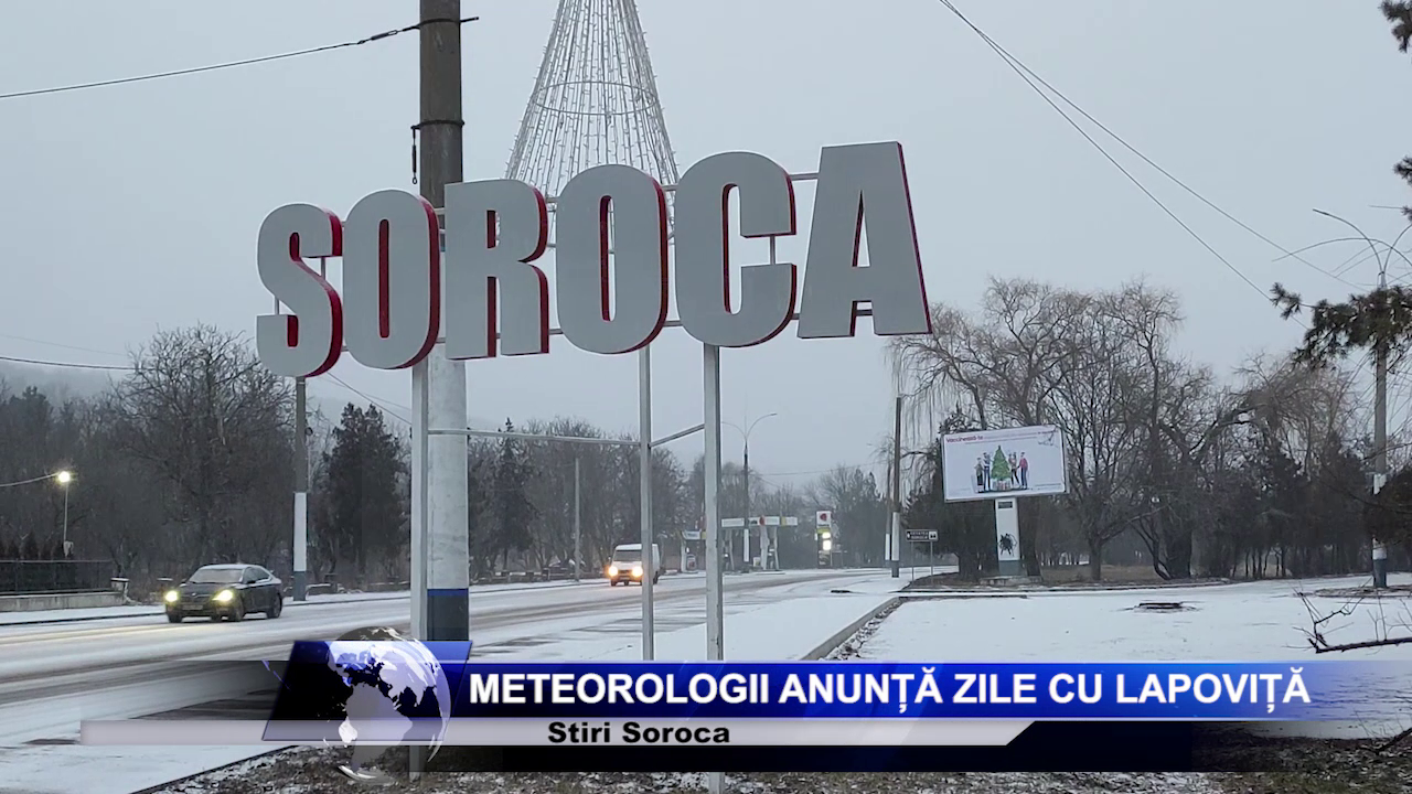 Meteorologii anunță zile cu lapoviță la Soroca