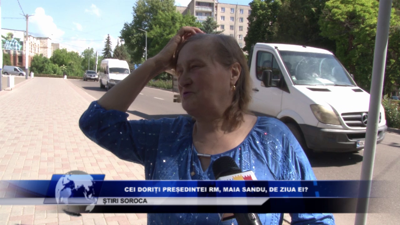 Mesaje, din partea sorocenilor, pentru Maia Sandu cu ocazia zilei de naștere.