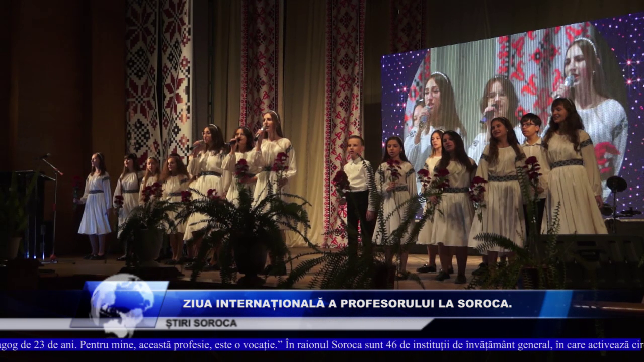 Ziua Mondială a Profesorului la Soroca