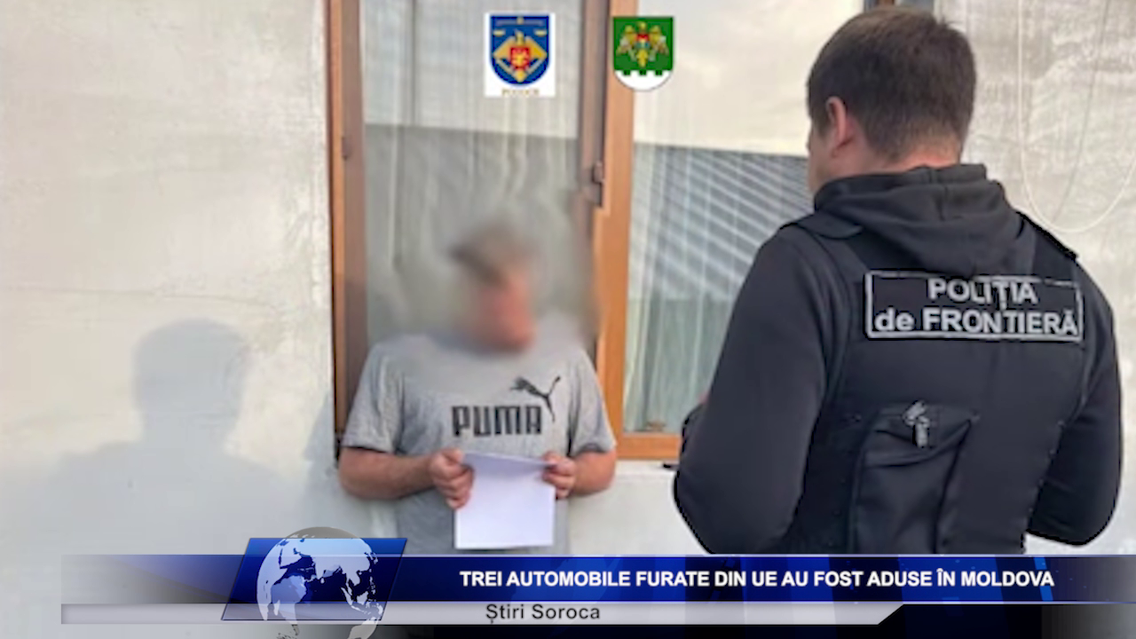 Trei automobile furate din UE au fost aduse în Moldova