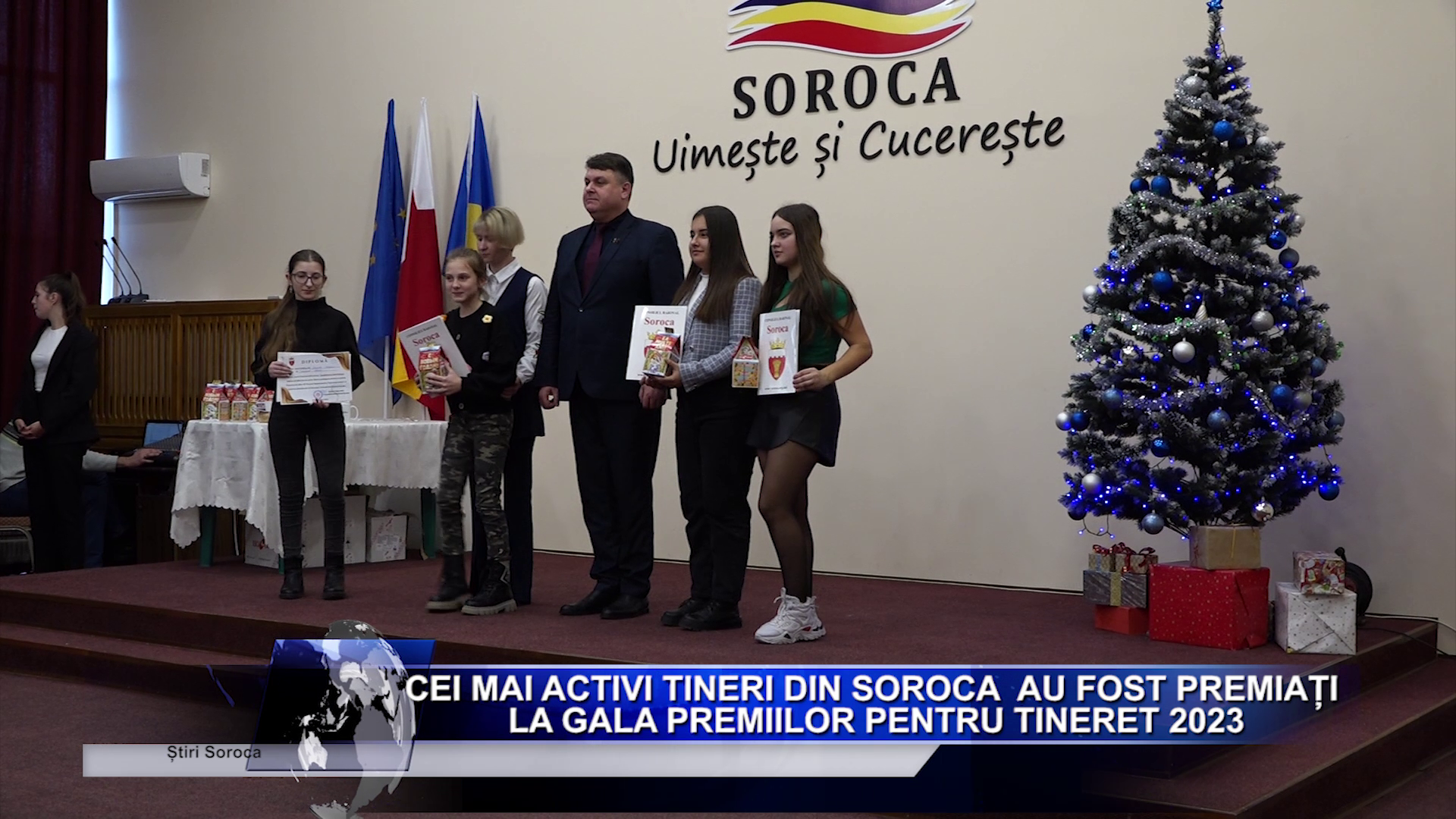 Cei mai activi tineri din Soroca au fost premiați la Gala Premiilor pentru Tineret 2023