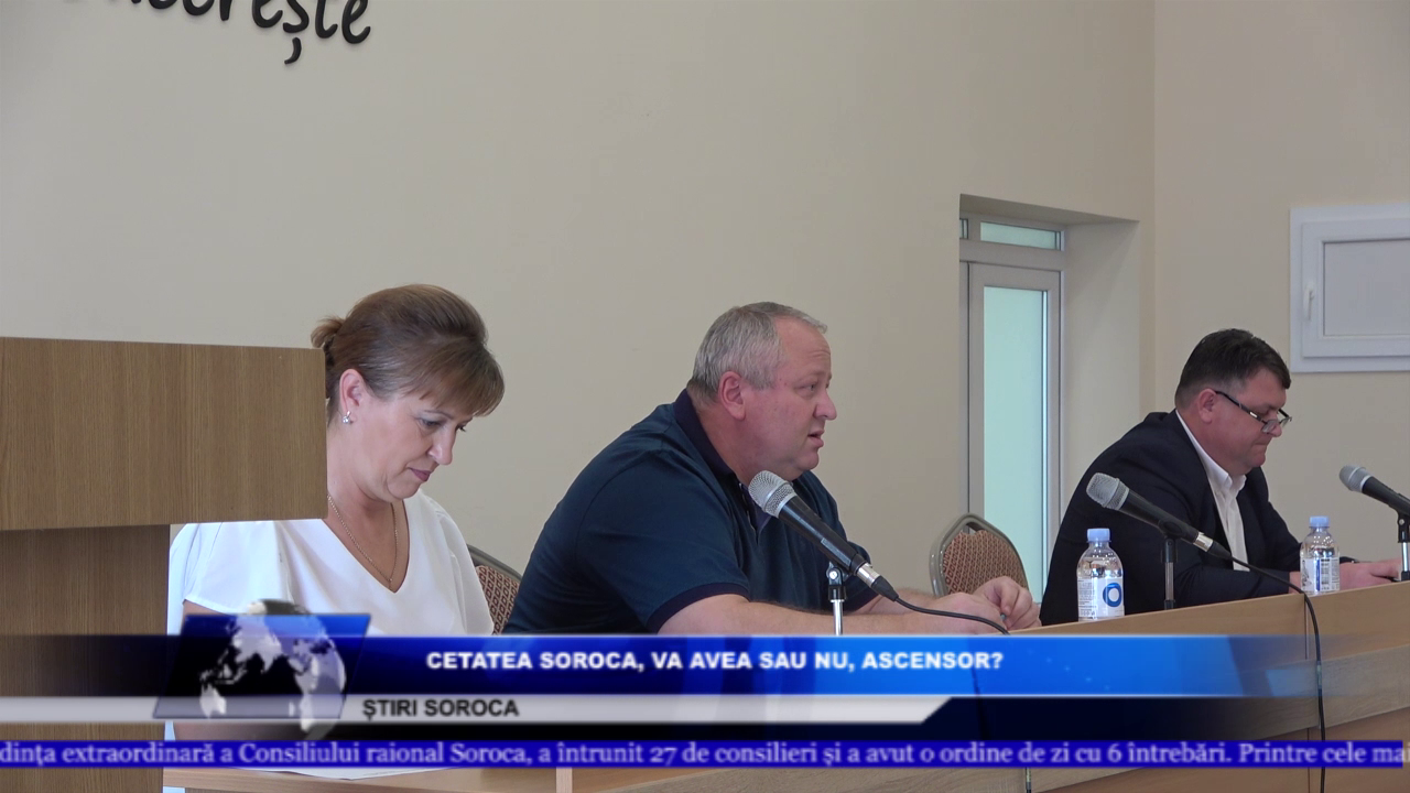 CETATEA SOROCA, VA AVEA SAU NU, ASCENSOR?