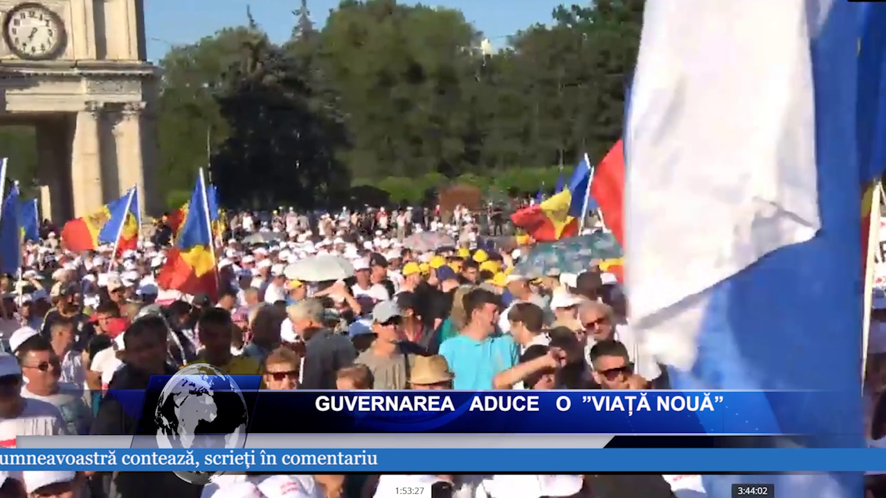 Guvernarea aduce  o ”viață nouă”